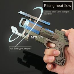 Mini speelgoedpistool Model pistool Metalen display Prop Geen schieten voor verzameling