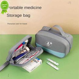 Mini Travel Medicine Storage Box Organizer Sack Emergency Medical Case Outdoor Aid Kit Portable Supplies Tool Voor Kid Pincinc
