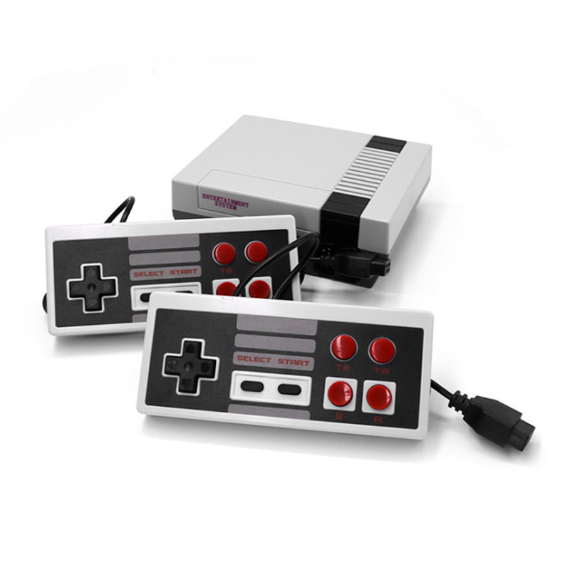 Mini TV Video Entertainment System 620 Game Console لألعاب NES مع عبوات صندوق البيع بالتجزئة لوحدات التحكم