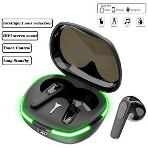 Mini TWS Pro 60 Fone Écouteurs Bluetooth 5.0 Écouteurs intra-auriculaires sans fil HiFi Stero Headset Réduction du bruit Écouteurs de sport avec micro Boîte de chargement