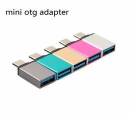 MINI TYPE C USB 31 OTG MANNEN TO USB CONVERTER TYPEC 30 Adapter Connector voor Xiaomi Redmi Huawei Samsung Meizu LE2687381