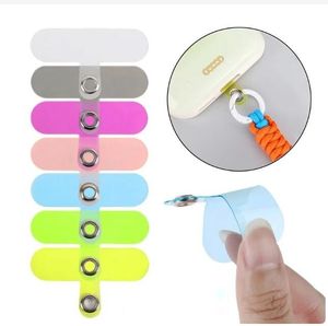 Mini cordon universel pour téléphone portable, joint de carte, Ins Kawaii, collier transparent, Clip, cordon, Patch pour iPhone, Samsung, Xiaomi, cadeau de fête