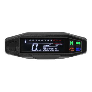 Mini Universal RPM Motorcycle Metter Tachomètre LCD Digital Speedometer Odomètre Electric Motorbike Speed Moto Accessoires