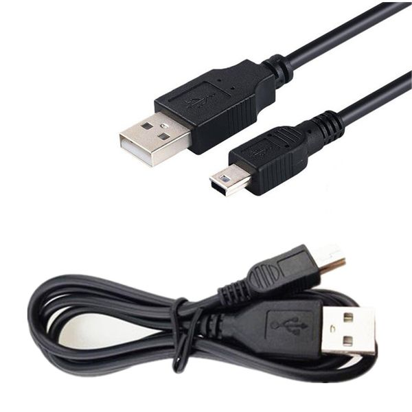 Mini Micro 5 Pin V3 Cables de cargador de cable para MP3 MP4 GPS Navigator Cámaras digitales DVD