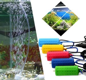 Mini USB Aquarium Filter Zuurstofluchtpomp voor Vistankfunctie Ultra stille hoge energie -efficiënte aquariumtank Accessoires6449777