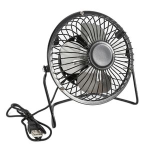 Mini USB Desk Fan Desktop Verstelbare Tilt Stand Koeling Ultraquiet elektrisch draagbaar klein voor Office Table PC 240416