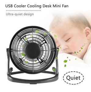 Mini USB -ventilator Koeler Koeling Mini Desk Fan Portable Desk Mini Fan Super Mute Cooler For Notebook Laptop Computer met sleutelschakelaar5286789