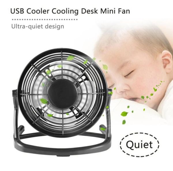 Mini ventilateur USB refroidisseur refroidissement mini ventilateur de bureau portable bourse mini fan super muet colerfor pour ordinateur portable ordinateur portable avec commutateur clé 1872628