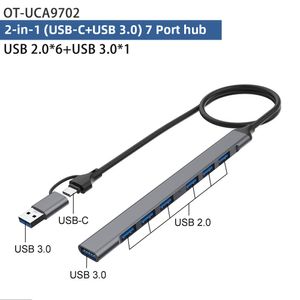 MINI USB HUB USB 3.0 Hub Multi USB Splitter Adaptateur 4/7 ports Speed ​​Mini multiple 3 HAB USB3.0 Hub Port USB-Hub Expander pour PC