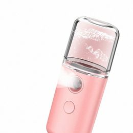 Mini USB Nano Facial Mister Handy Cool Mist Spray Machine Visage Hydrati Pulvérisateur Nano Facial Brume Hydratante Pulvérisateur Soins du Visage e6Nn #