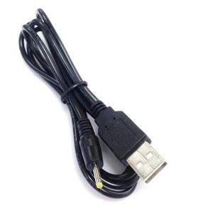 Câble convertisseur USB vers DC DC2,5 x 0,7 mm, chargeur d'alimentation, connecteur en cuivre pur, cordon de charge