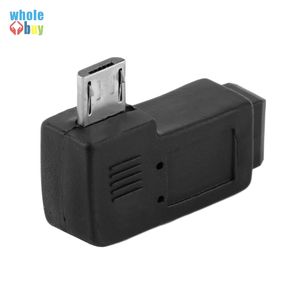 Mini-USB-Typ-B-Buchse auf Micro-5-Pin-Stecker, 90-Grad-Winkel, rechter Adapter-Konverter, Förderung, kostenloser Versand, 300 teile/los