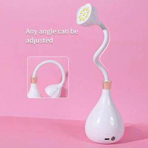 Mini lampe UV LED pour vernis à ongles gel, sèche-linge professionnel à un seul doigt pour manucure, outils d'équipement de salon d'art 240318