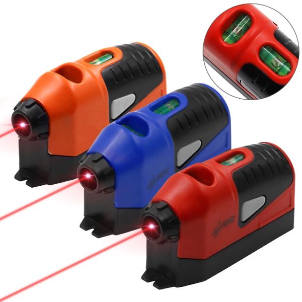 Mini-outil de niveau spirituel vertical laser laser laser droit l'outil de jauge de mesure du niveau de niveau du laser
