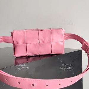 Bolsa de mini cintura Bolsa de diseñador 1: 1 Masa de espejo Ternera Bolsa unisex Bag Bag Chox Bag de 12 cm Bolsa cruzada con caja LB09V