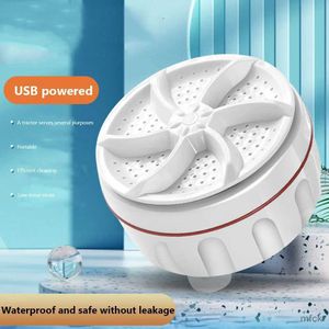 Mini lavadoras Mini lavadora USB USB Turbina giratoria Sabastas portátiles Calcetines para ropa interior lavado de platos de viajes Familia Viajes