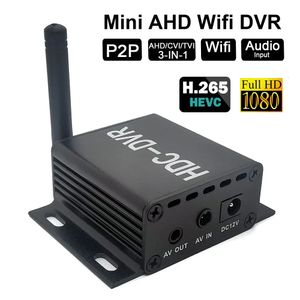 Mini enregistreur vidéo Wifi DVR 1080P 3 en 1 pour caméras AHD CVI TVI prenant en charge la carte 128 Go AHD Dvr détection de mouvement alarme Surveillance 240219