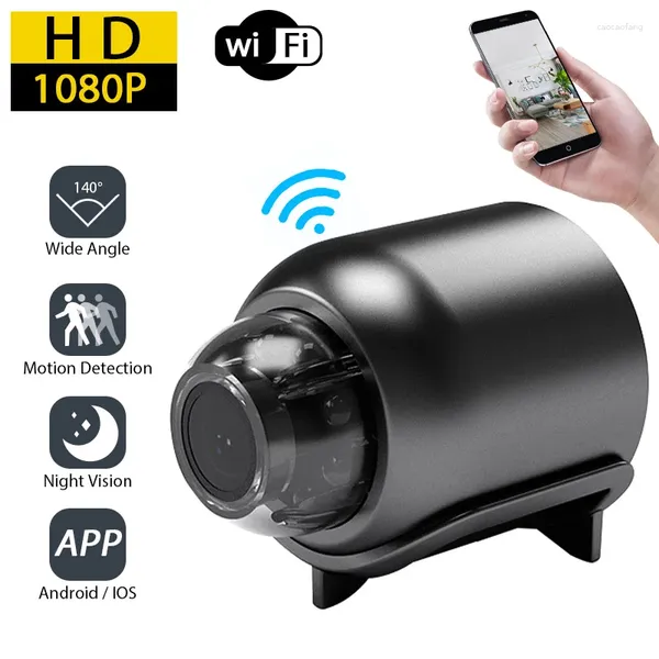 Mini WiFi Surveillance Camera Night Vision Motion Motion Détection Audio Video Sécurité Home Camronder Baby Monitor