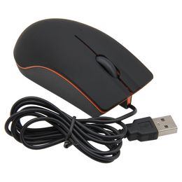 Mini souris de souris de jeu USB optique 3D filaire pour ordinateur portable souris de jeu de bureau à domicile
