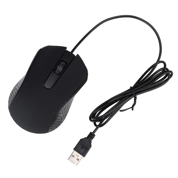 Mini souris de jeu optique filaire USB, pour usage domestique et bureau, pour PC, ordinateur portable, Notebook