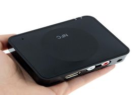 Freeshipping Mini draadloze NFC Bluetooth 3.0 o-ontvanger voor geluidssysteem Receptor o luidspreker NFC-compatibele Bluetooth-muziekontvanger4068675