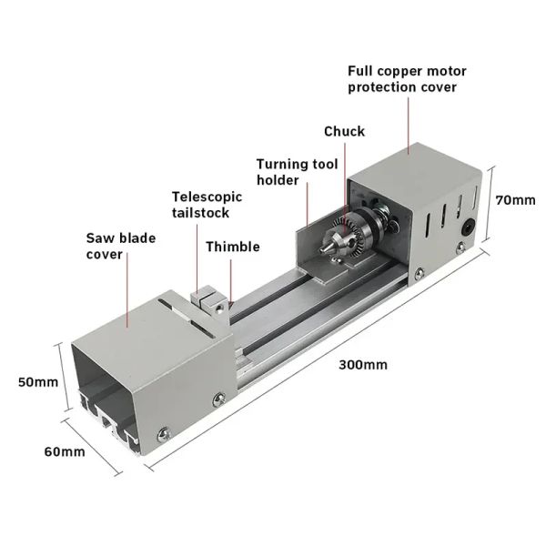 MINI WOOD LATHE MACHINE DIY BOOD TRAVAIL MINIATURE BUDDHA PEARL LATHE GRINDING PERLES PERLES WOOD DROOD ROTARY TOL 12-24VDC