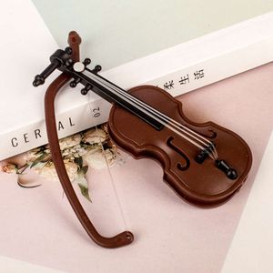 Miniatuur wereld crème lijm mobiele telefoon geval hanger sleutelhanger DIY sieraden accessoires viool muziekinstrument model