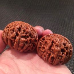 Miniatures Massage Wenwan Walnuts Natural Handball Health Care Grip Palm Palm chinois Gift Elderly Good Match Pailing Special Variet Special