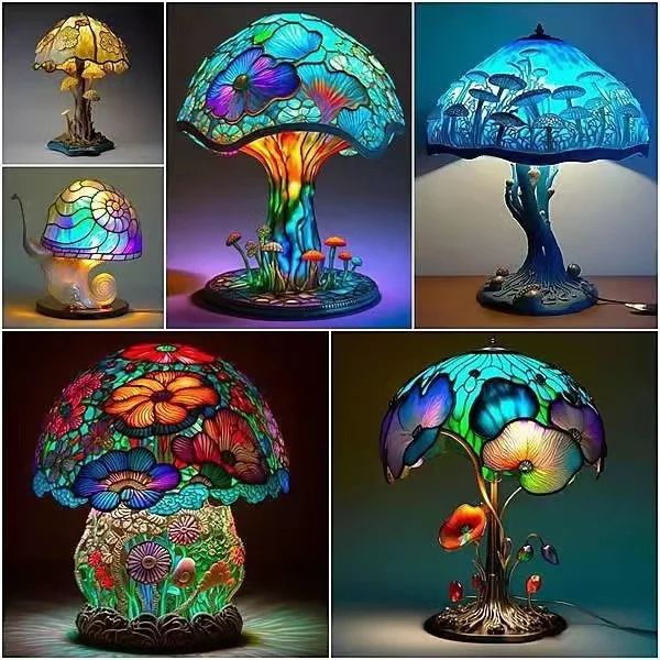 Miniatures Explosion nucléaire nuage de champignons lampe décorative créative Collection cadeau bombe atomique bombe nucléaire brume de nuage