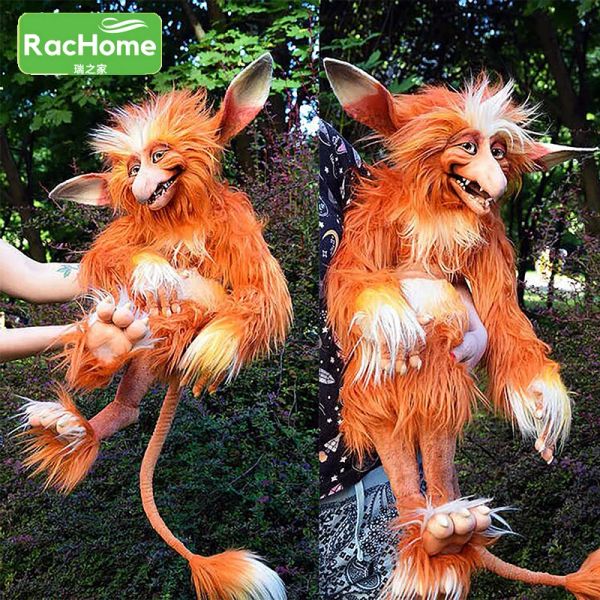 Miniatures Toy en peluche des labyrinthes mignons Foxes Flying Dog Polde Doll Kawaii Ludo Friend Plush Dolls Toys Boy Girl Cadeaux pour enfants