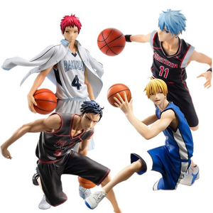 Miniatures jouets 18cm japonais Anime Kuroko pas de panier figurine d'action Taiga Daiki Tetsuya Ryota PVC Collection jouet Anime Kuroko pas