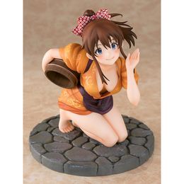 Miniatures Toys Native Beautiful Girl Series The Idol Master Minako Satake PVC 13CM Figure Anime Sexy Collection Modèle Doll Toy Desk Ornamen