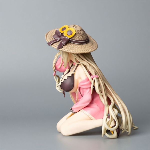 Miniatures Toys Native Beautiful Girl Series Shiori Maeda Maillot de bain à genoux 1/7 PVC 18CM Figure Anime Collection Modèle Doll Toy Desk Ornamen