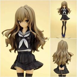 Minifig 25 CM Anime TIJGER DRAAK Aisaka Taiga PVC Actiefiguren Collectible Model Toy Gift Pop Beeldje Toradora J230629