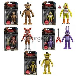 Minifig Fnaf Ours Minuit Harem Cinq Nuits Joint Mobile Détachable Jeu Action Figure À Cinq Nuits Violation De La Sécurité Modèle Enfants Jouet J230629