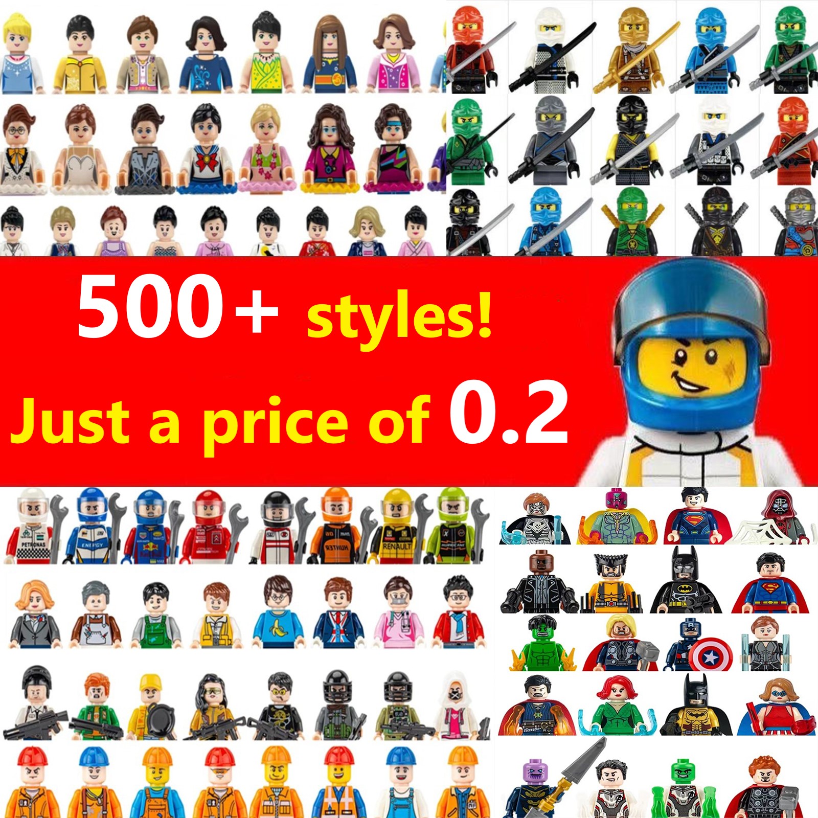 minifig toy building blocks toys minifigs block stormtrooper ninjago doctors and nurses compatible with the of small particle puzzle assembled childrens gifts