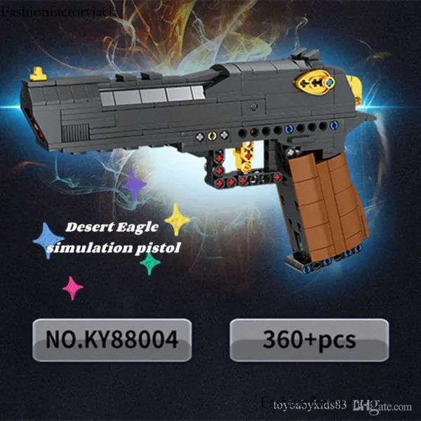 Figurines Militaire Construire Bloc Pistolet 385 PCS Pistolet Pistolet Accessoire Tactique Airsoft Pistolet Balle Molle Pistolet Jouet Modèle Jouet Pistolet Garçon Jouet Mini Bloc