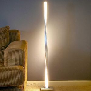 Lampadaires minimalistes Lampadaire LED à distance Salon de lumière sur pied d'angle
