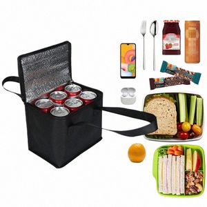 Sac isotherme minimaliste étanche pliable portable nourriture et boisson sac isolé pique-nique Cam sac isolé X8dx #