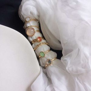 Minimalistische Koreaanse ronde ring modieuze en elegante godin zomerarmband voor vrouwen