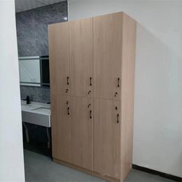 Dormitorio Escolar Minimalista Dormitorio De Empresa Armarios De Cuatro Puertas Y Seis Puertas