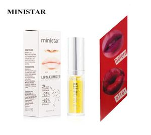 Ministar Lips Maximizer 3D Lip Gloss Volume Plumper Pulling Moisturerende Lipgloss Fashion Professional Make -up Ginger Mint Oil 5ML8215167