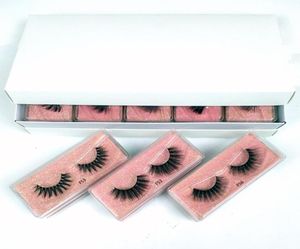 Cils de vison entiers 10 styles 3d Faux cils de vison naturel épais Faux cils Pack maquillage Faux cils Extension en vrac 9069349