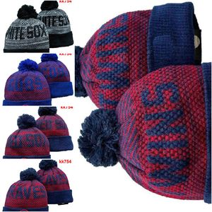 Minnesota Beanie TC Équipe de baseball nord-américaine Patch de latéral d'hiver Sport en laine Sport tricot Caps de crâne