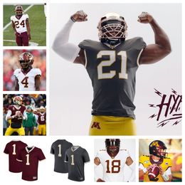 Minnesota Golden Gophers voetbalshirt 59 Tony Nelson 19 Joey Gerlach 89 Nathan Jones 99 Theorin Randle 67 De'Eric Mister 23 Monroe 26 Victor Pless 73 Tyrell Lawrence