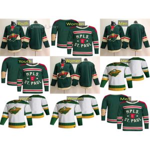 Maillots de hockey du Minnesota Wild 12 Boldy 17 Marcus Foligno 24 Matt Dumba 97 Kirill Kaprizov 36 Mats Zuccarello 5 Jacob Middleton 10 Tyson 7730