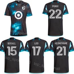 Minnesota United FC 24 25 Voetbal 10 Emanuel Reynoso Jerseys 17 Robin Lod 8 Joseph Rosales 25 Alejandro Bran 22 Teemu Pukki Bongokuhle Hlongwane Voetbalshirttenues