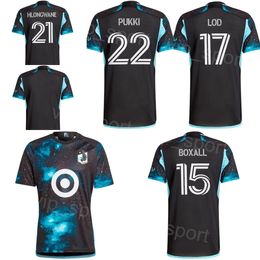 Minnesota United FC 24-25 Soccer 14 Tani Oluwaseyi Jersey MANS 31 HASSANI DOTSON 10 Emanuel Reynoso 17 Robin Lod 8 Joseph Rosales Alejandro Bran voetbalshirtkits