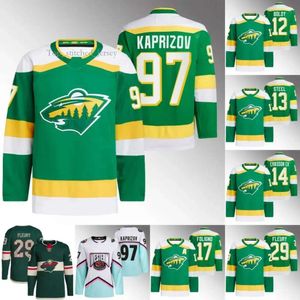 Minnesota''wild''jersey Juego de Estrellas Western Matt Boldy Marc-andre Fleuryjared Spurgeon Joel Eriksson Ek Ryan Hartman Mats Zuccarello 6734