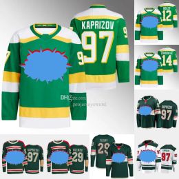 Minnesotawildjersey Ryan Reaves Marc-André Fleury Jared Spurgeon Joel Eriksson Ek Ryan Hartman Mats Zuccarello Matt Dumba Matt Boldy Wild Jerseys